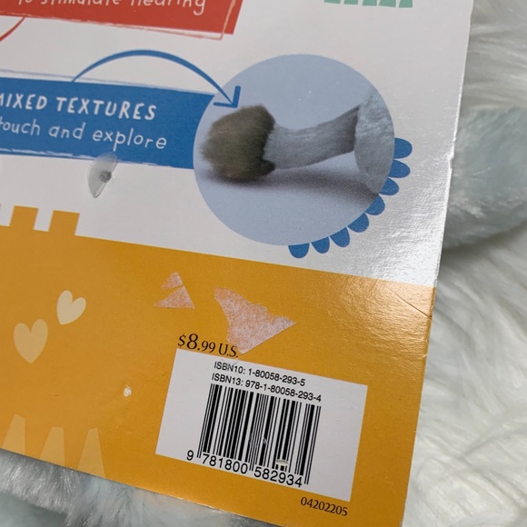 New Snuggables Sensory Plush Elephant Noise Rattle Ribbon Tags Crinkles - Picture 5 of 7